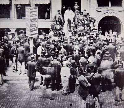 New York Gold Exchange, 1863 von American Photographer